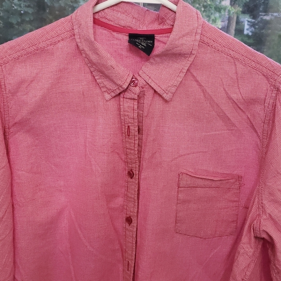 Faded glory button down shirt pink size 20 - Picture 1 of 7